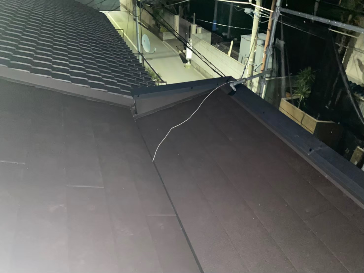 カバー工法でスレート屋根